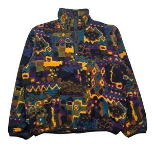 Vintage Merkley Headgear Multi Colour Fleece